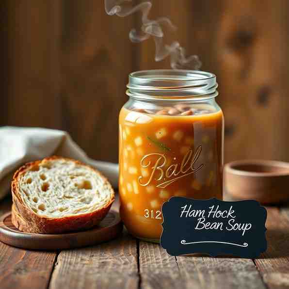 Guernsey Bean Jar - Ham Hock Bean Soup Recipe